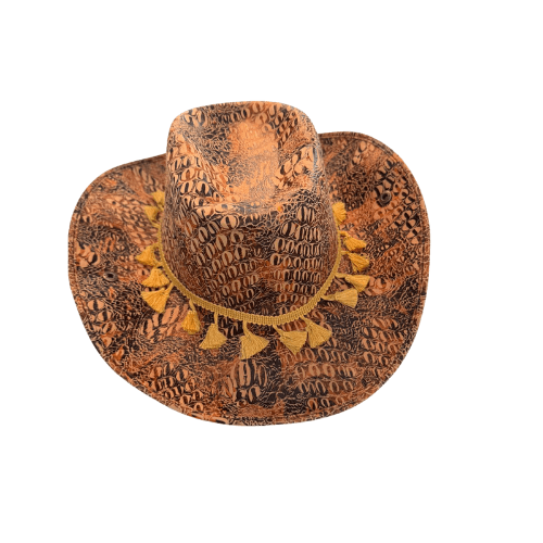Rustic Charm Western Cowboy Hat