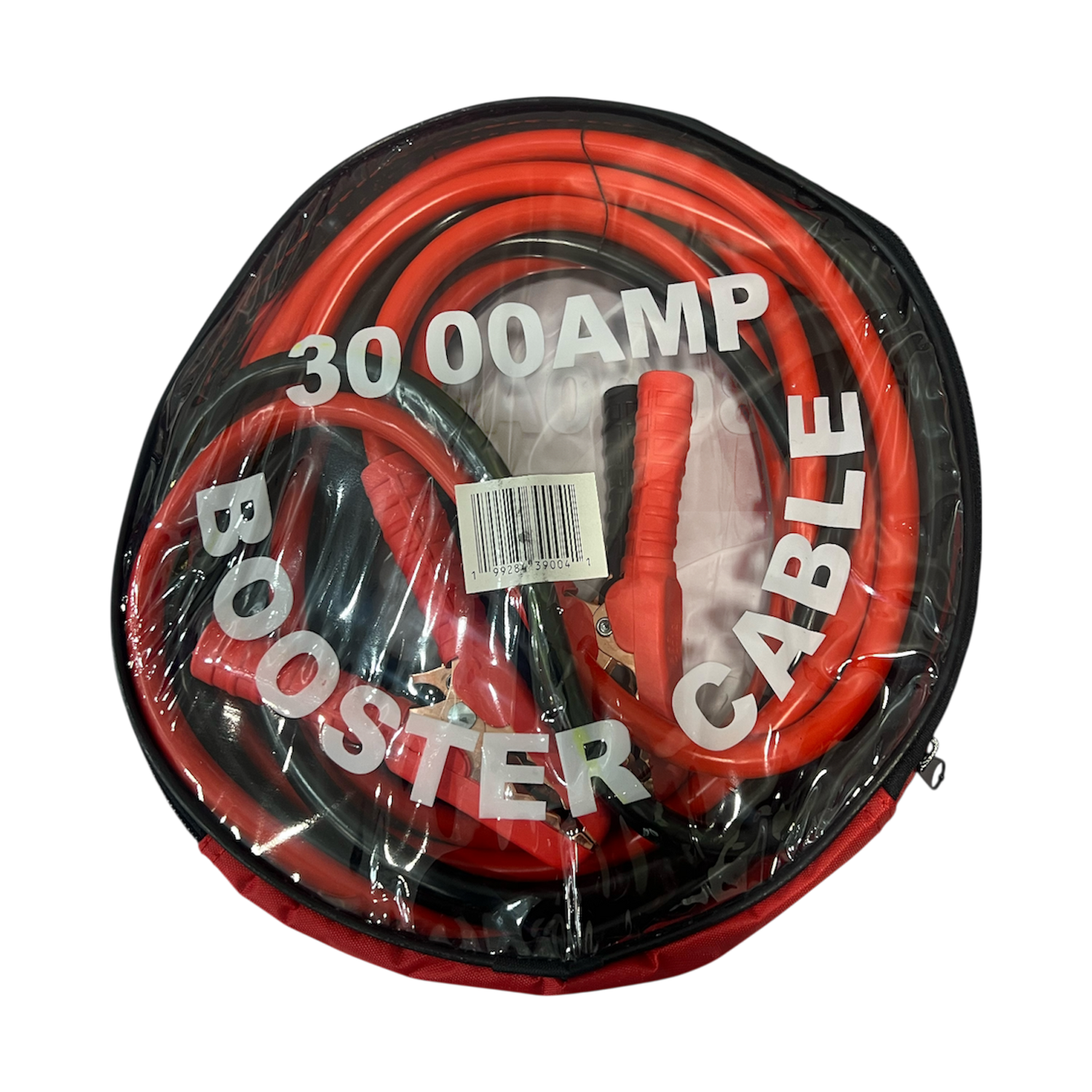 Heavy-Duty 3000A Car Booster Cables - Pack of 3