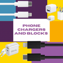 Phone Chargers and Blocks