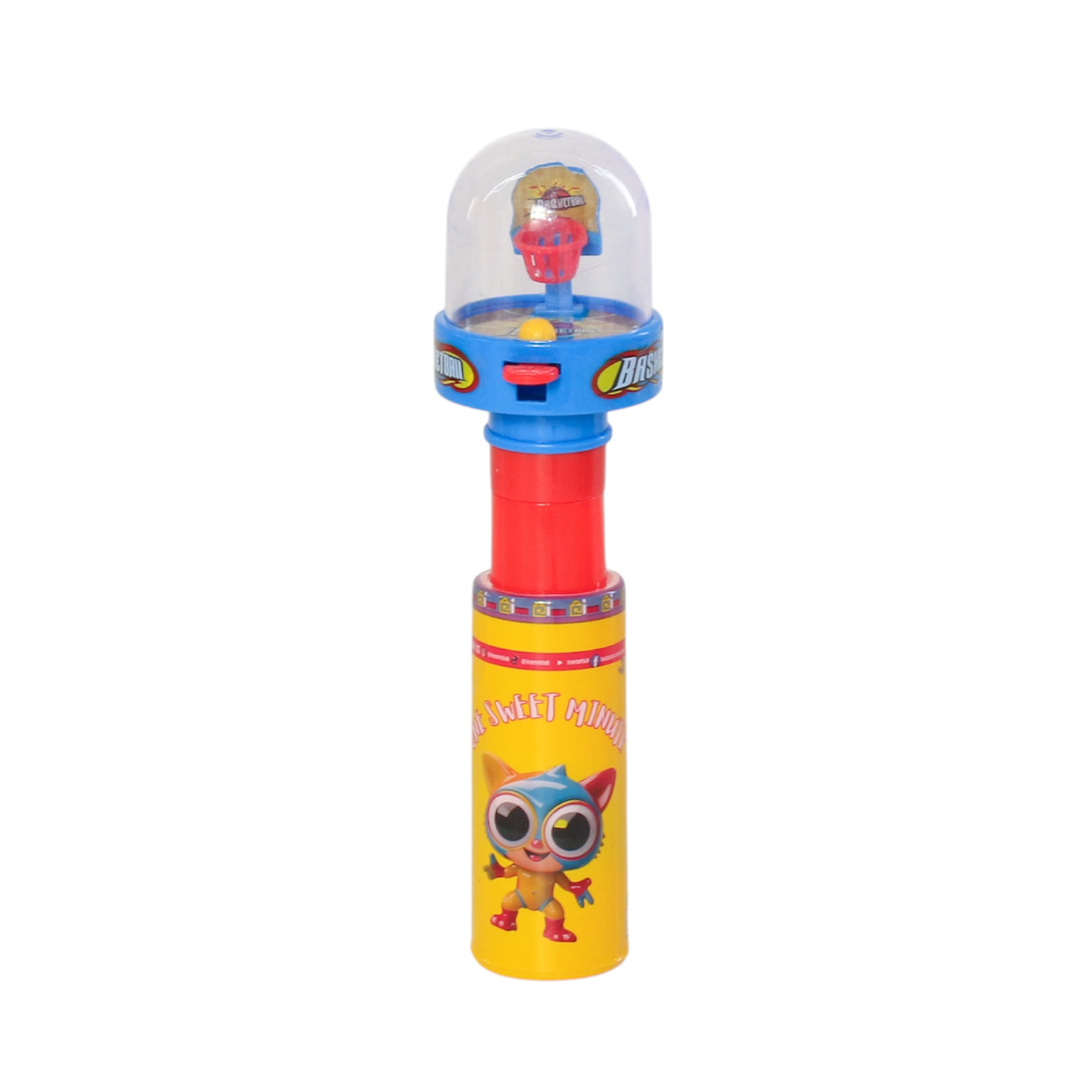 One Sweet Minute Candy Tube with Toy Top 20g - Pack of 50