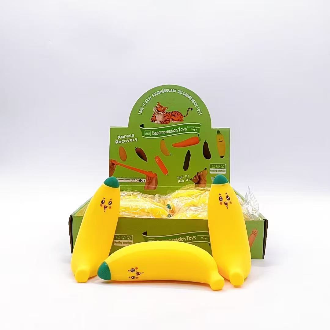 Foam Banana Squishy 13cm