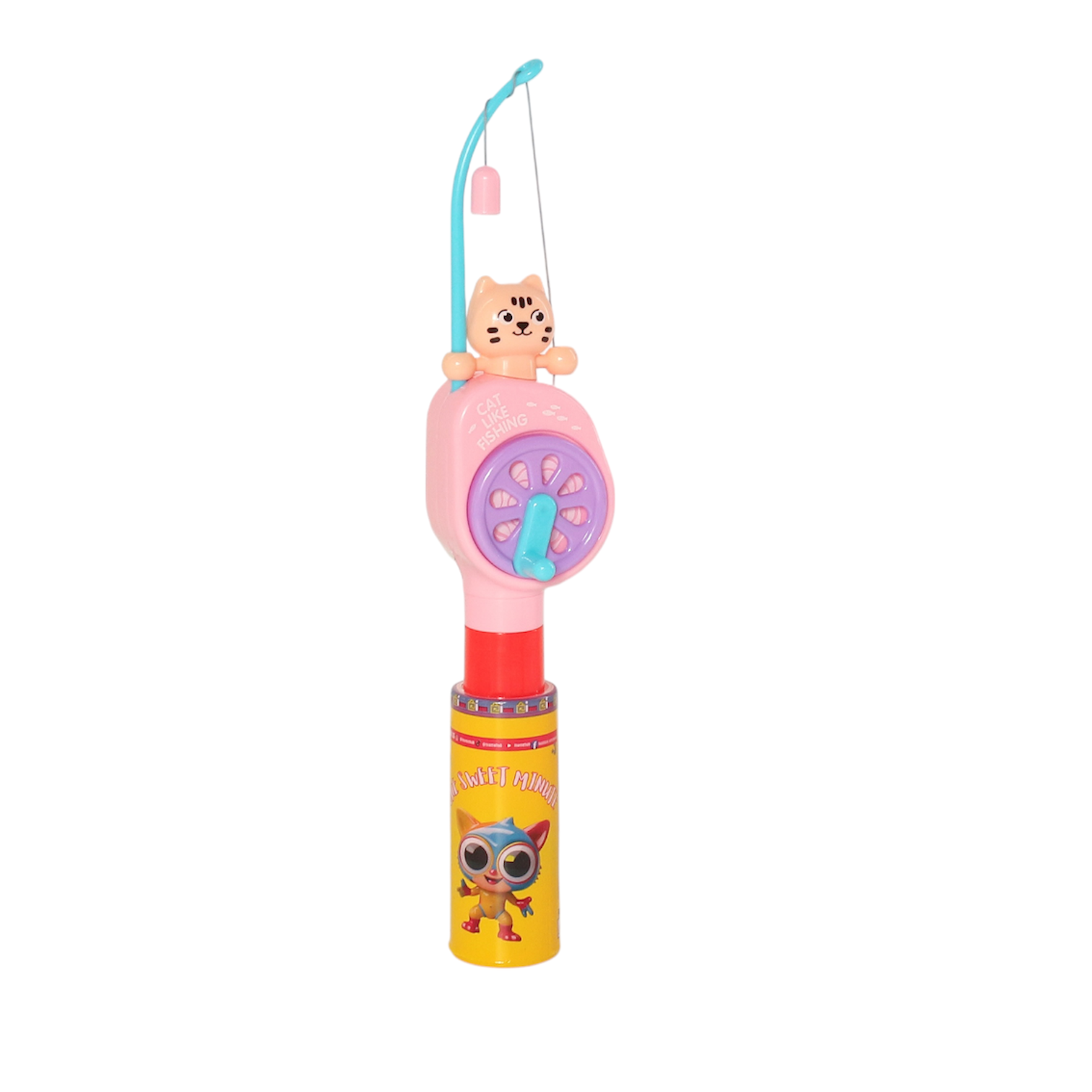 One Sweet Minute Candy Tube with Toy Top 20g - Pack of 50