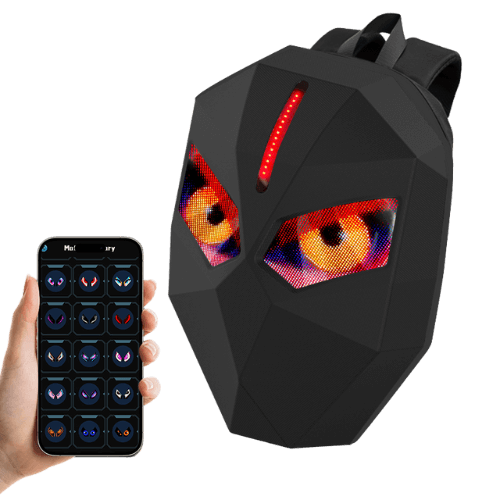 Ninja Backpack with LED Eyes