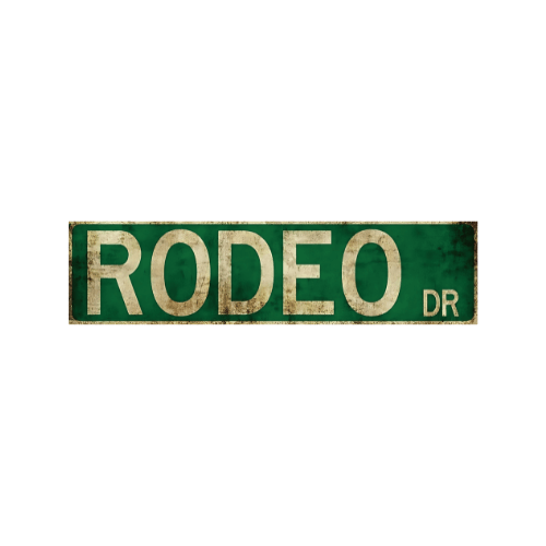 Tin Signs 10x40cm Wall Decor - Rodeo