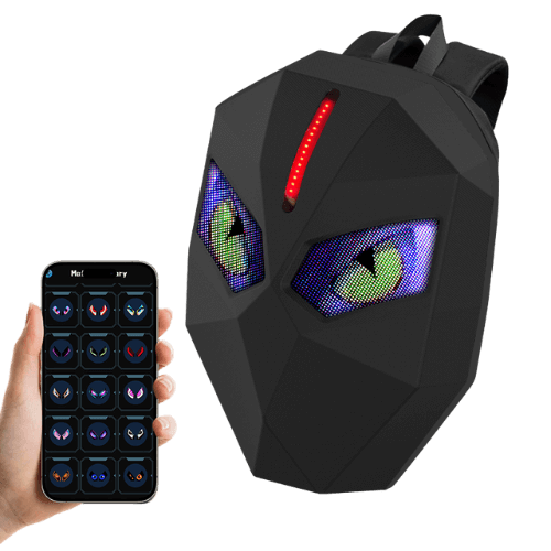 Ninja Backpack with LED Eyes