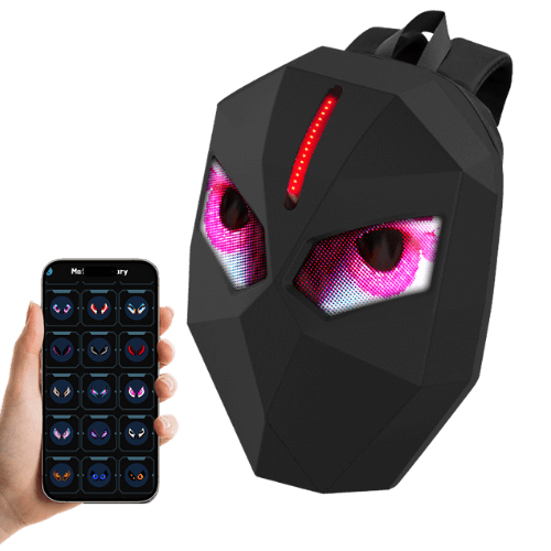 Ninja Backpack with LED Eyes