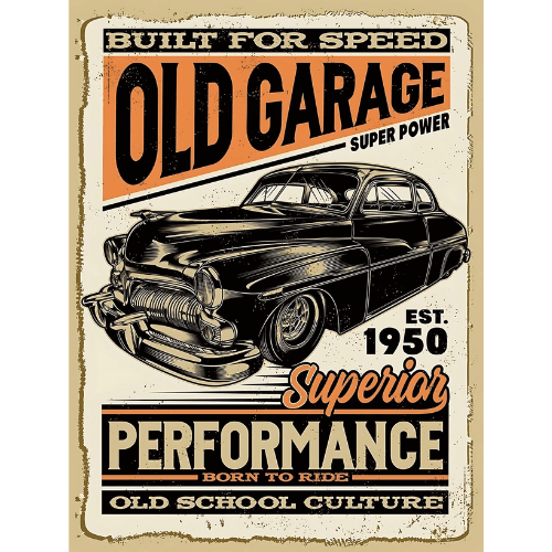 Tin signs 30x40 - Old Garage