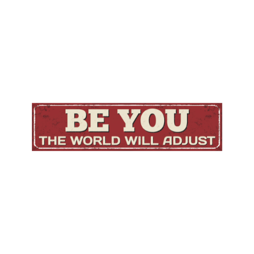 Tin Signs 10x40cm Wall Decor - Be You