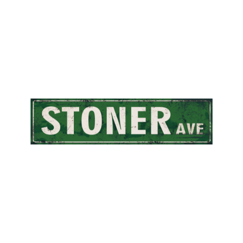 Tin Signs 10x40cm Wall Decor - Stoner Ave