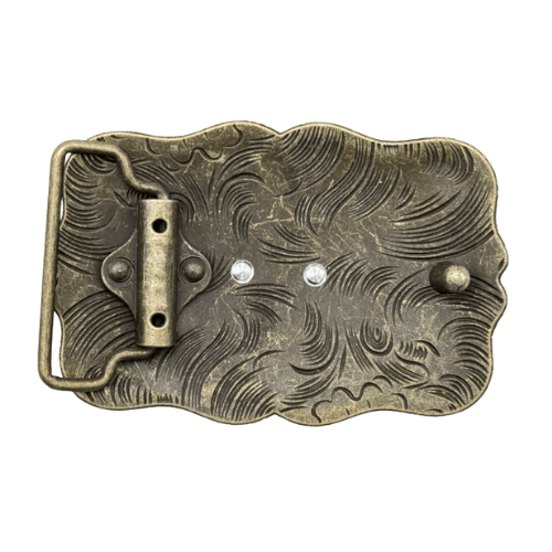 Cowboy Belt Buckle Galloping Horse