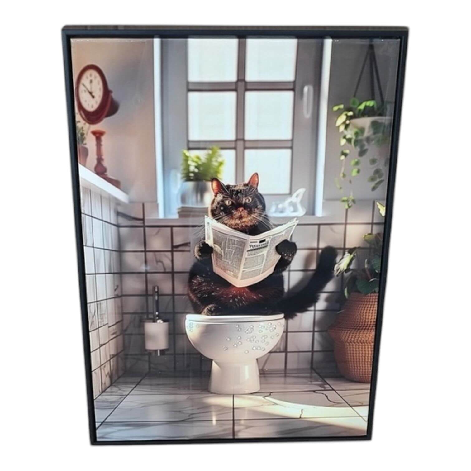 Acrylic AI Wall Art Paws & Papers