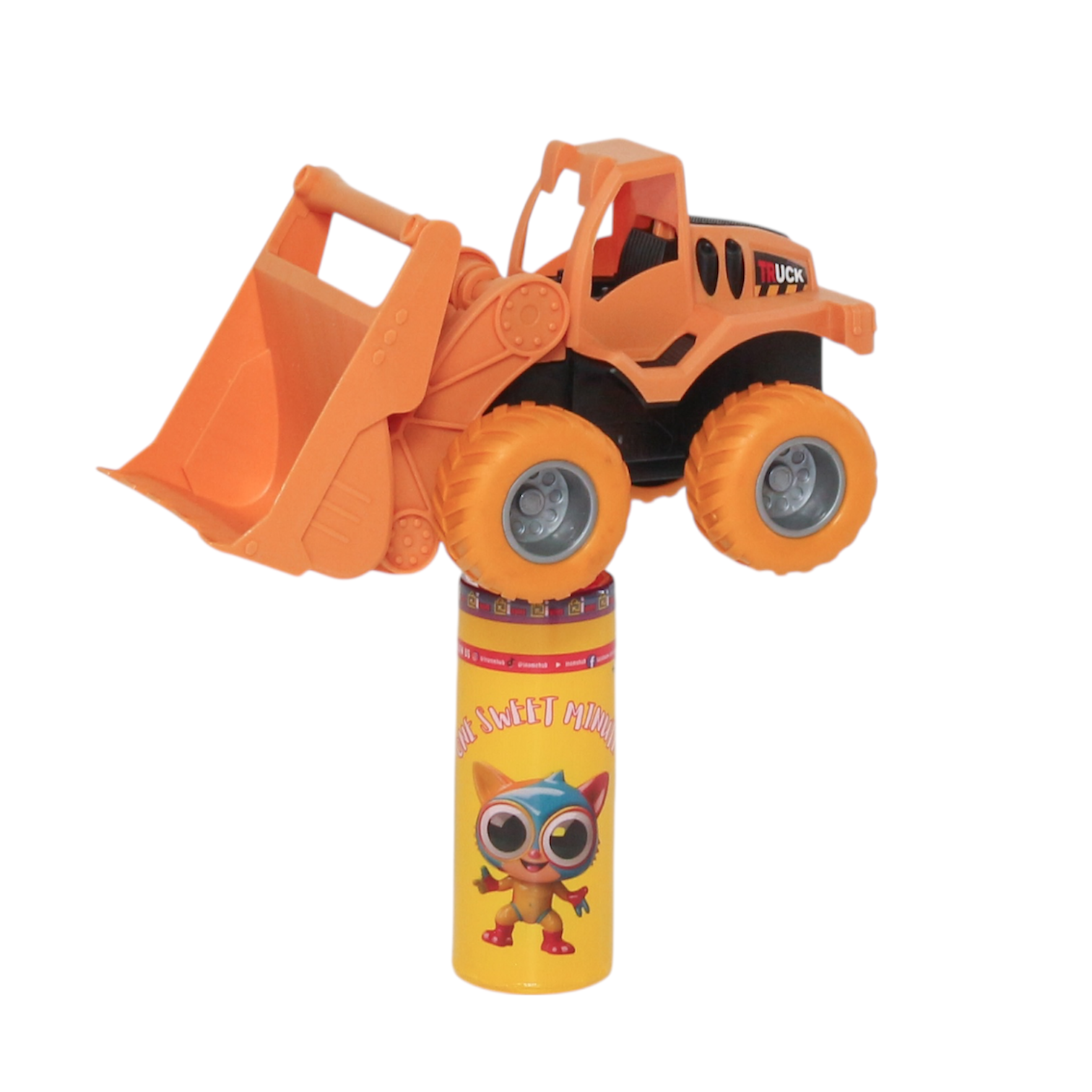One Sweet Minute Candy Tube with Toy Top 20g - Pack of 50