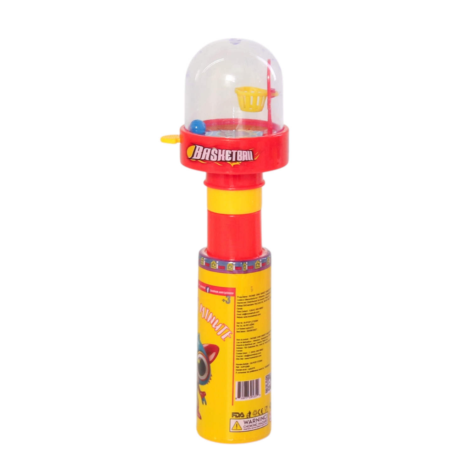One Sweet Minute Candy Tube with Toy Top 20g - Pack of 50