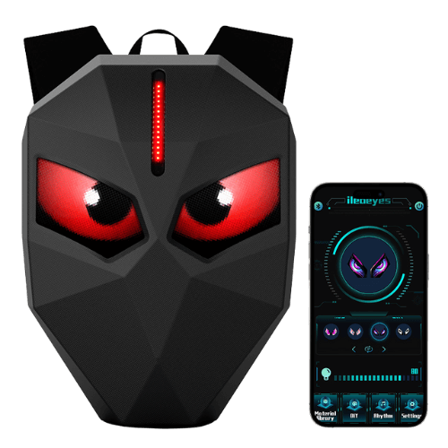 Ninja Backpack with LED Eyes