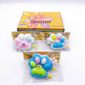 Jumbo 12cm  Cat Paw Squishy Paw (With accessories) – Box of 6 Pieces  (230g–460g Each)