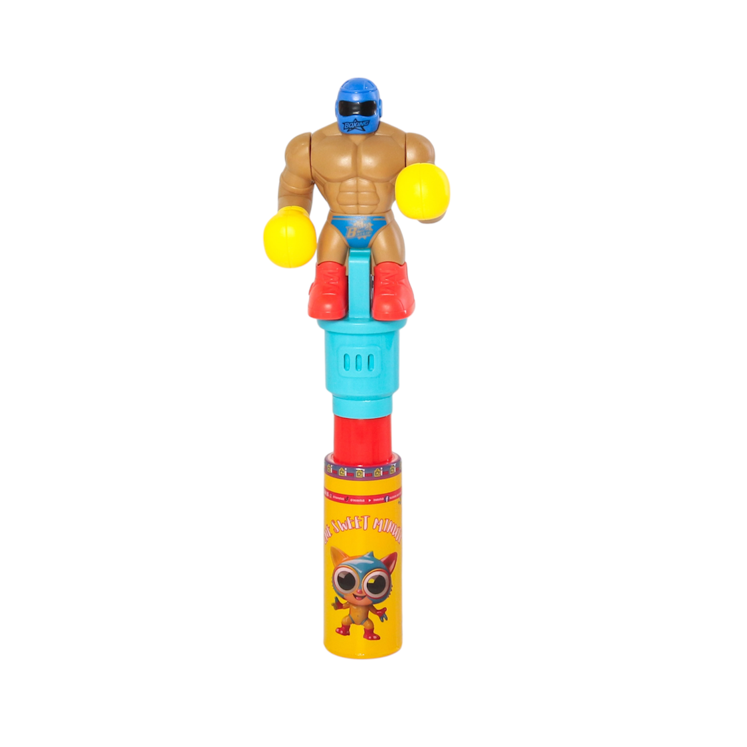 One Sweet Minute Candy Tube with Toy Top 20g - Pack of 50