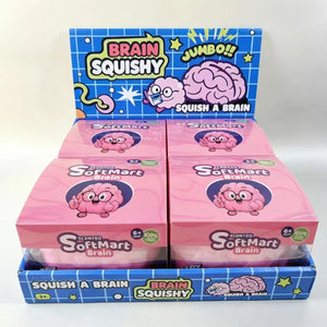 BIG Brain Squishy 6pc per box 15cm