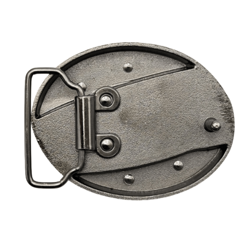 Cowboy Belt Buckle Ace with Blade