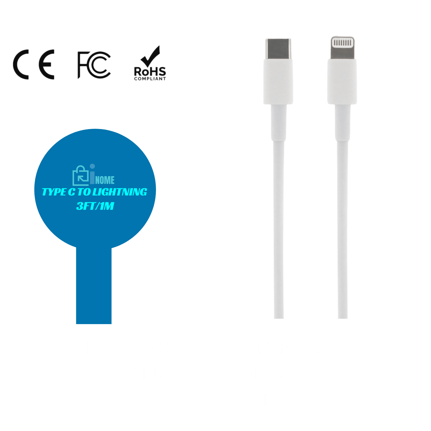 Sleek Charger Cables 3ft - Pack of 10