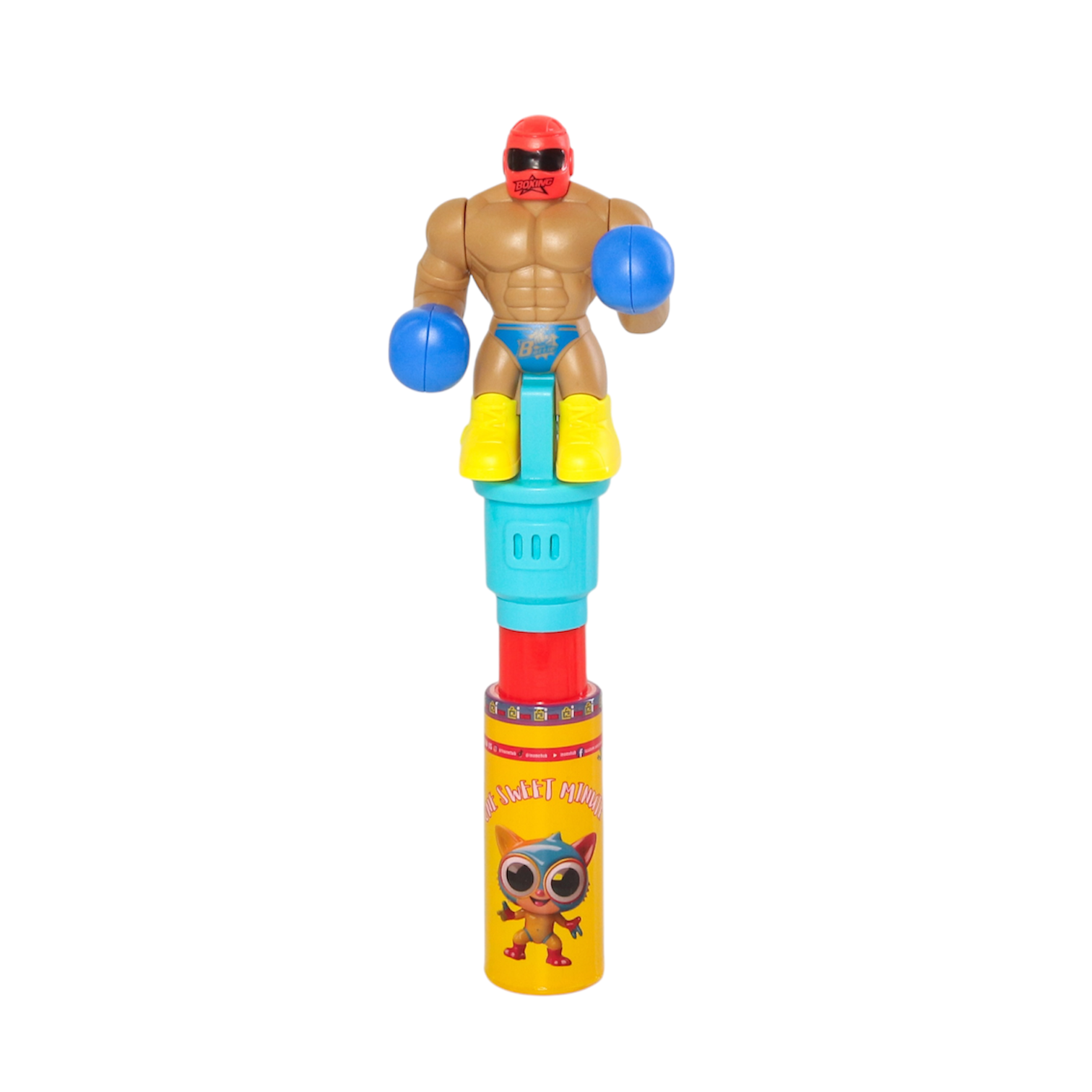 One Sweet Minute Candy Tube with Toy Top 20g - Pack of 50