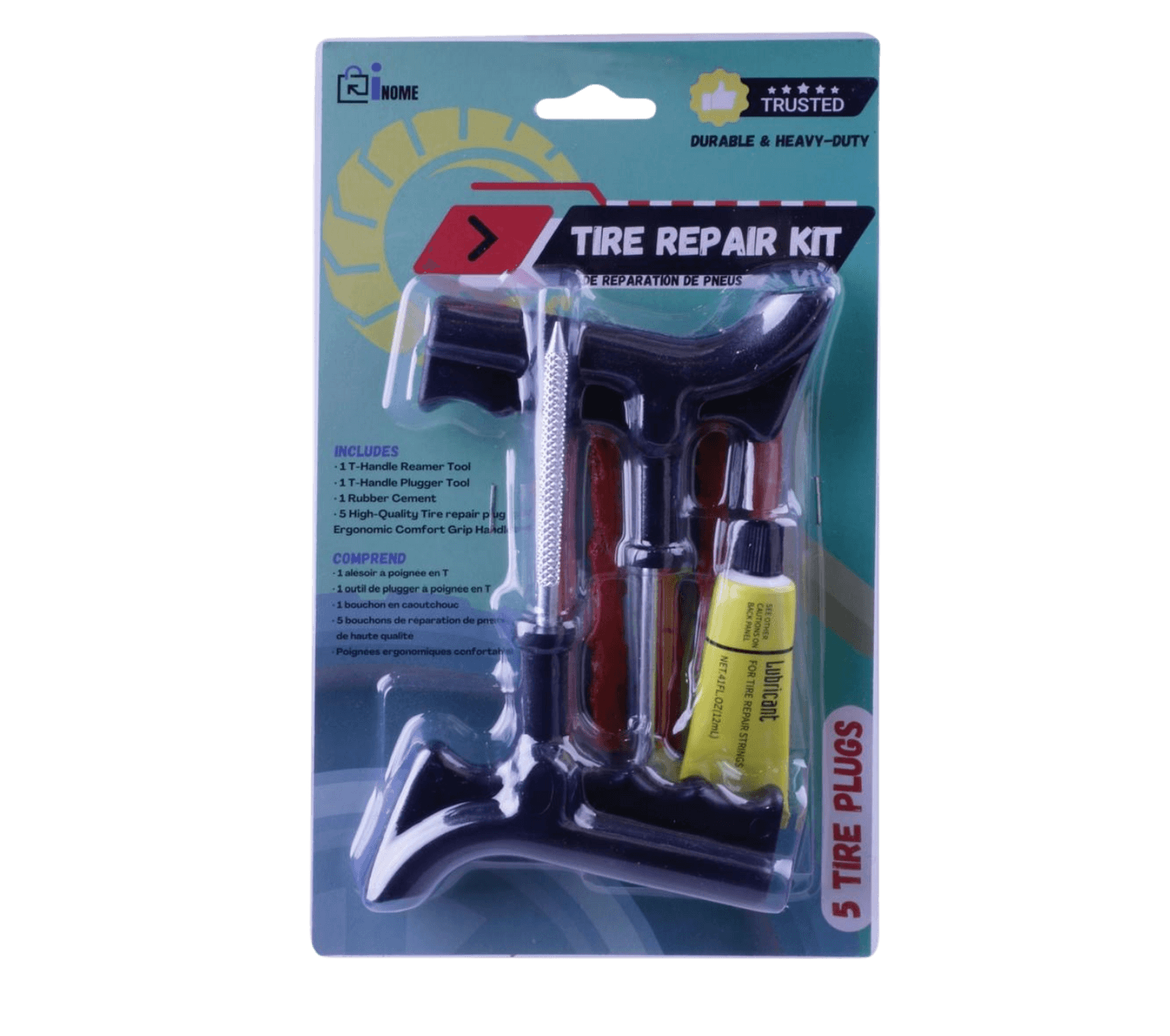 Tire Repair Kit - Pack of 5