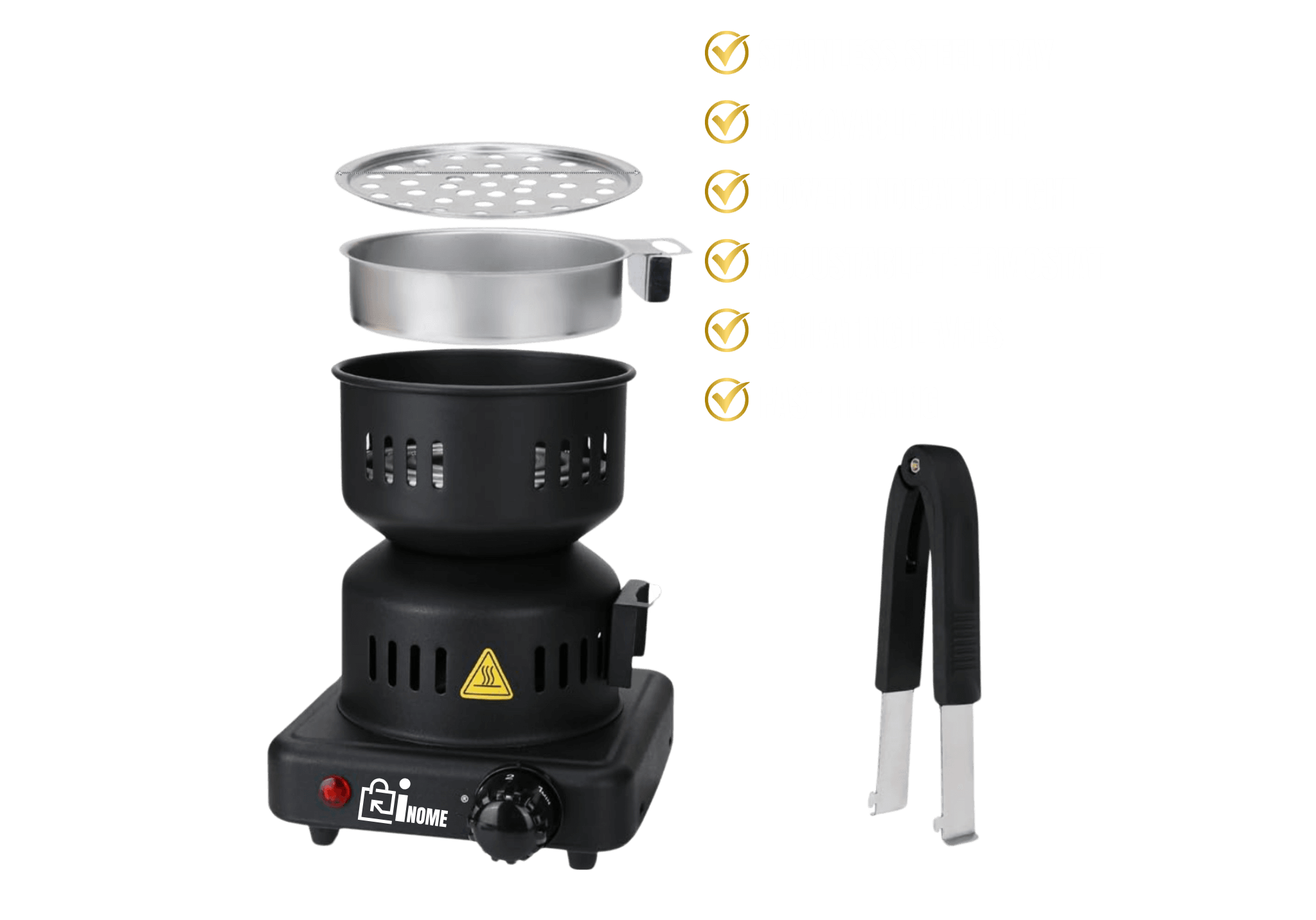 Multi-Purpose Coal Burner - Pack of 3