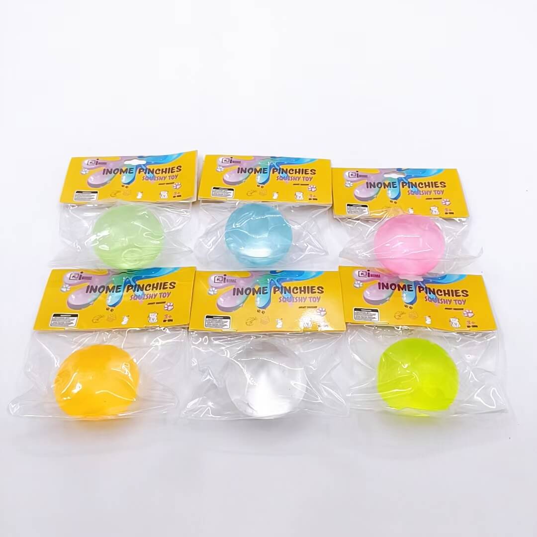 Medium Maltose Smooth Sugar Balls Decompression Squishy Toys - Box of 16 Pieces
