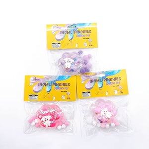 Medium Squishy Cat Paw with Doll Pinchy Toys - Box of 16 Pieces