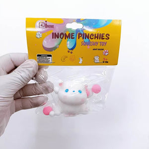 Medium Squishy Cute Cat Pinchy Toys - Box of 16 Pieces
