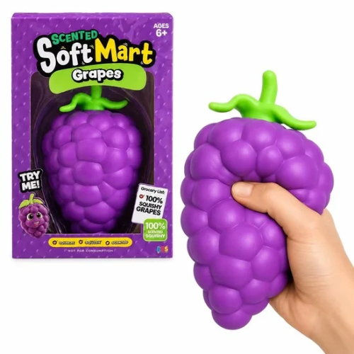 Jumbo BIG Grape Squishy 6pc per box 13.5