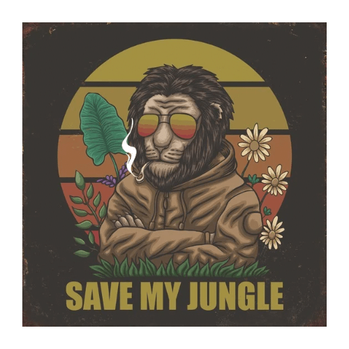 Tin signs 30X30 - Save My Jungle