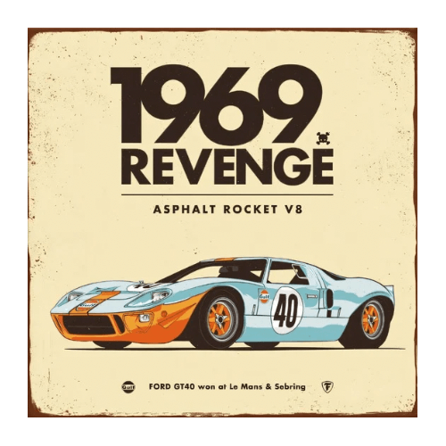 Tin signs 30X30 - 1969 Revenge