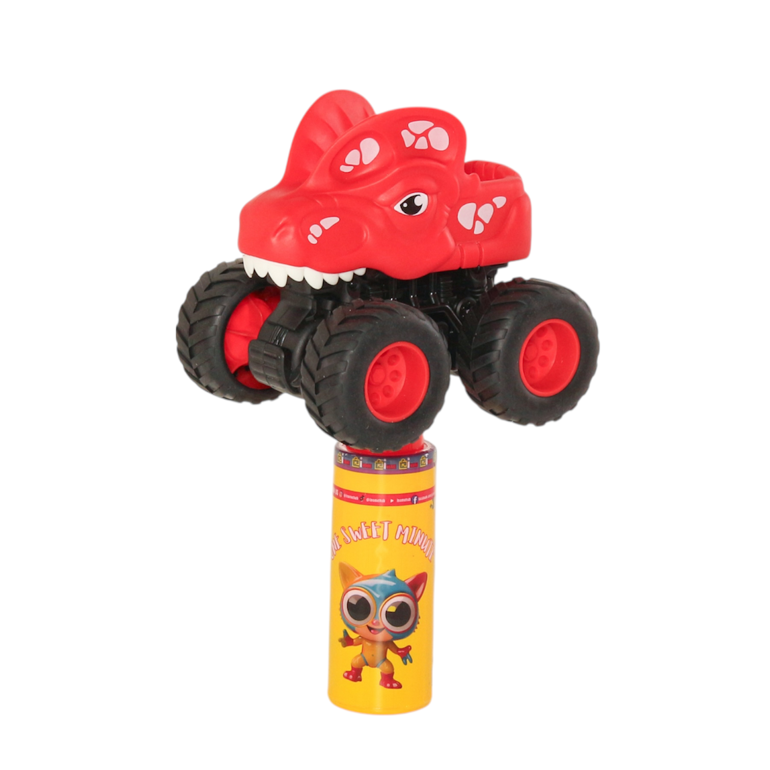 One Sweet Minute Candy Tube with Toy Top 20g - Pack of 50