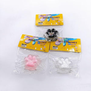 Medium Squishy Butterfly Cat Paw Pinchy Toys - Box of 16 Pieces