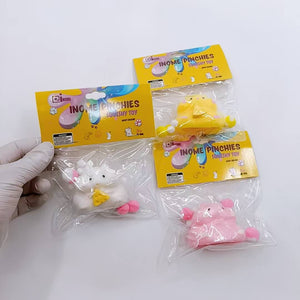 Medium Squishy Hamster Pinchy Toys - Box of 16 Pieces