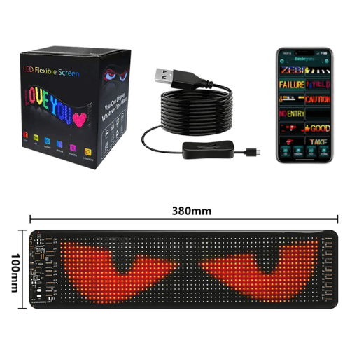 Customizable LED Window Sticker
