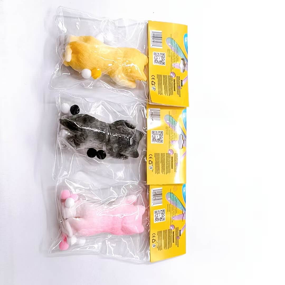 Large Squishy Small Hand up Cat Pinchy Toys - Box of 12