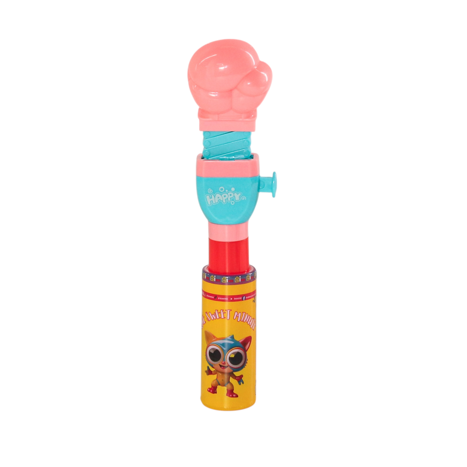 One Sweet Minute Candy Tube with Toy Top 20g - Pack of 50