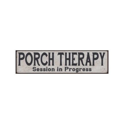 Tin Signs 10x40cm Wall Decor - Porch Therapy