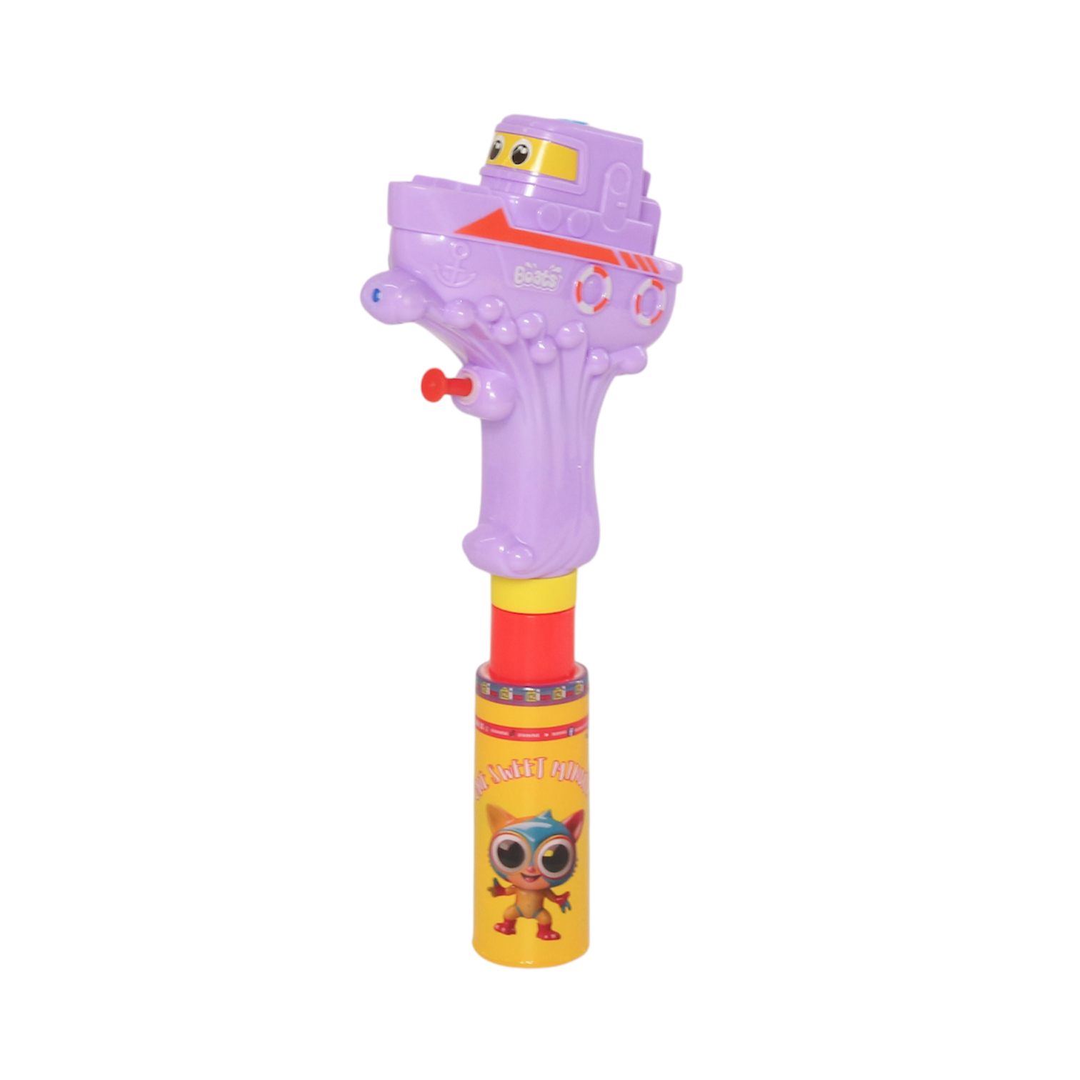 One Sweet Minute Candy Tube with Toy Top 20g - Pack of 50