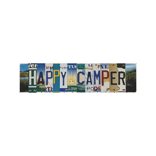 Tin Signs 10x40cm Wall Decor - Happy Camper