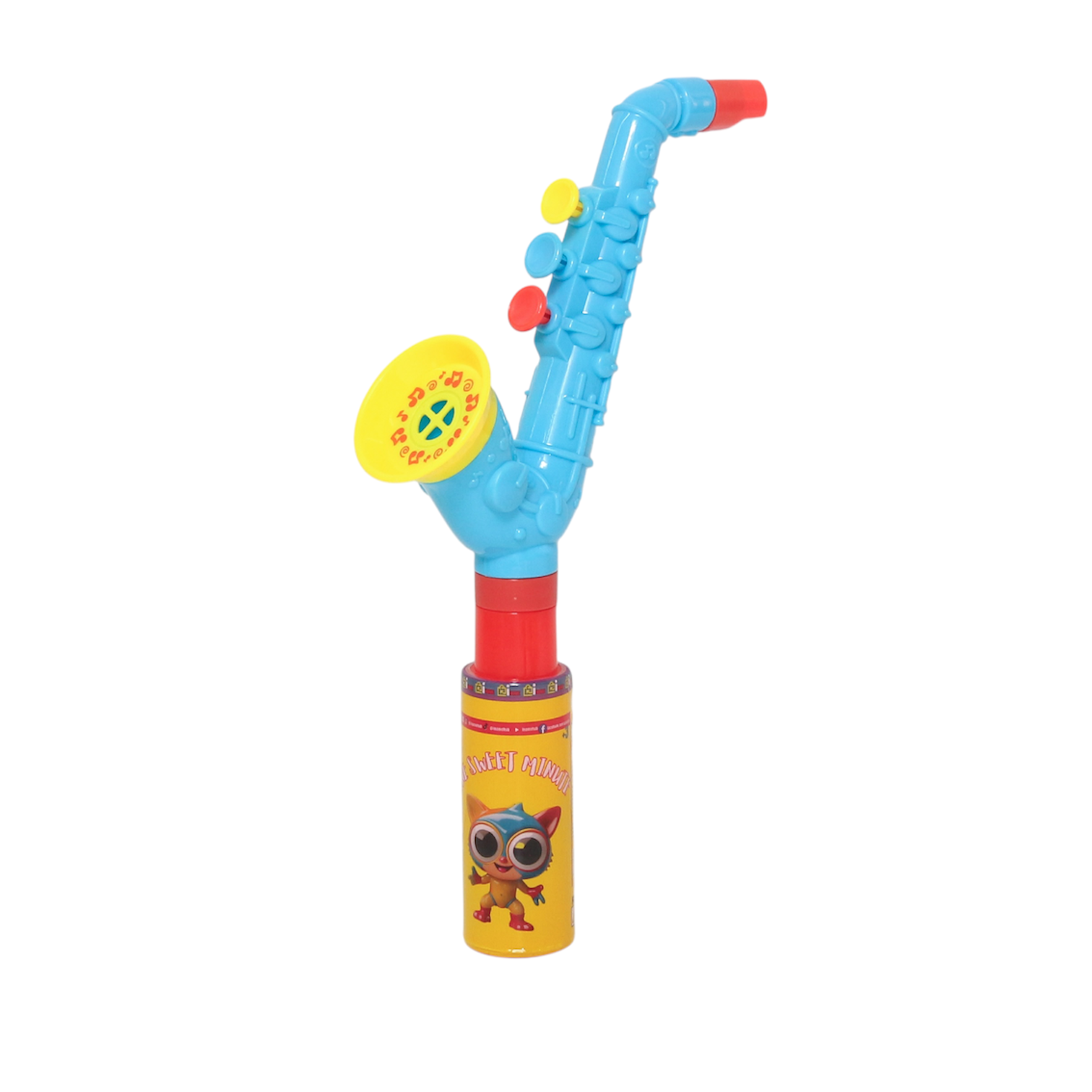 One Sweet Minute Candy Tube with Toy Top 20g - Pack of 50