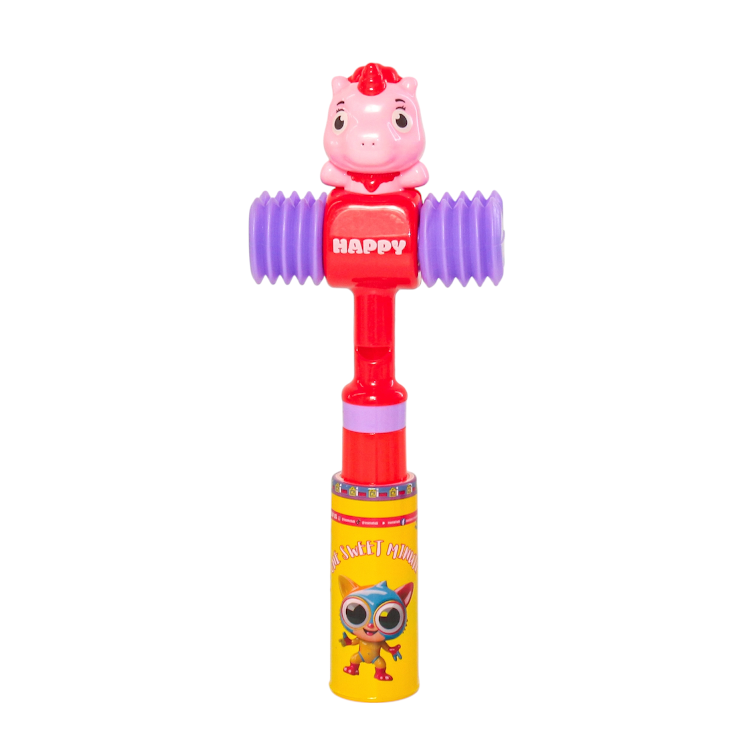 One Sweet Minute Candy Tube with Toy Top 20g - Pack of 50