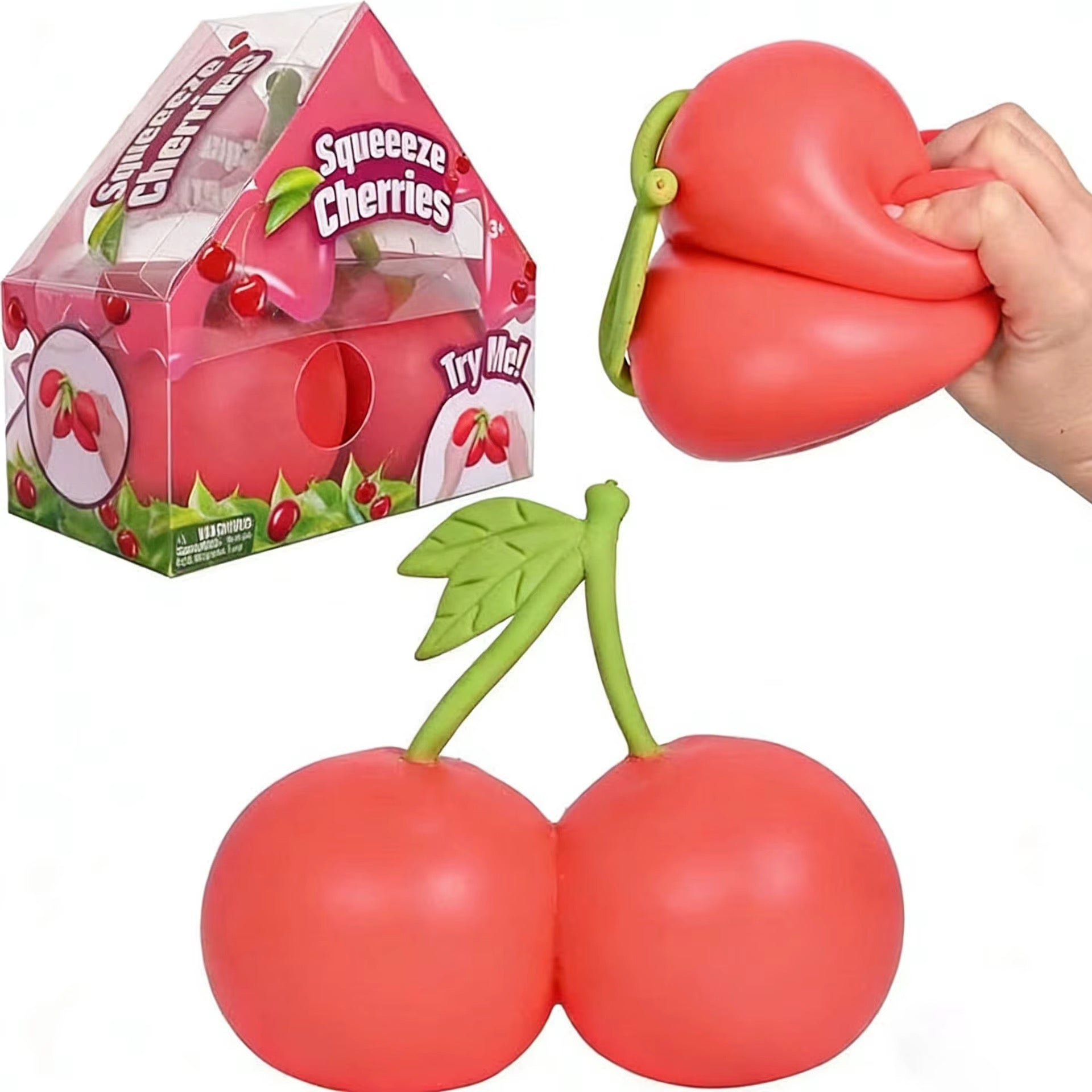 Jumbo BIG Cherry Squishy 6pc per box 13.5