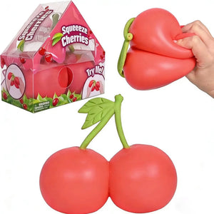 Jumbo BIG Cherry Squishy 4pc per box 13.5