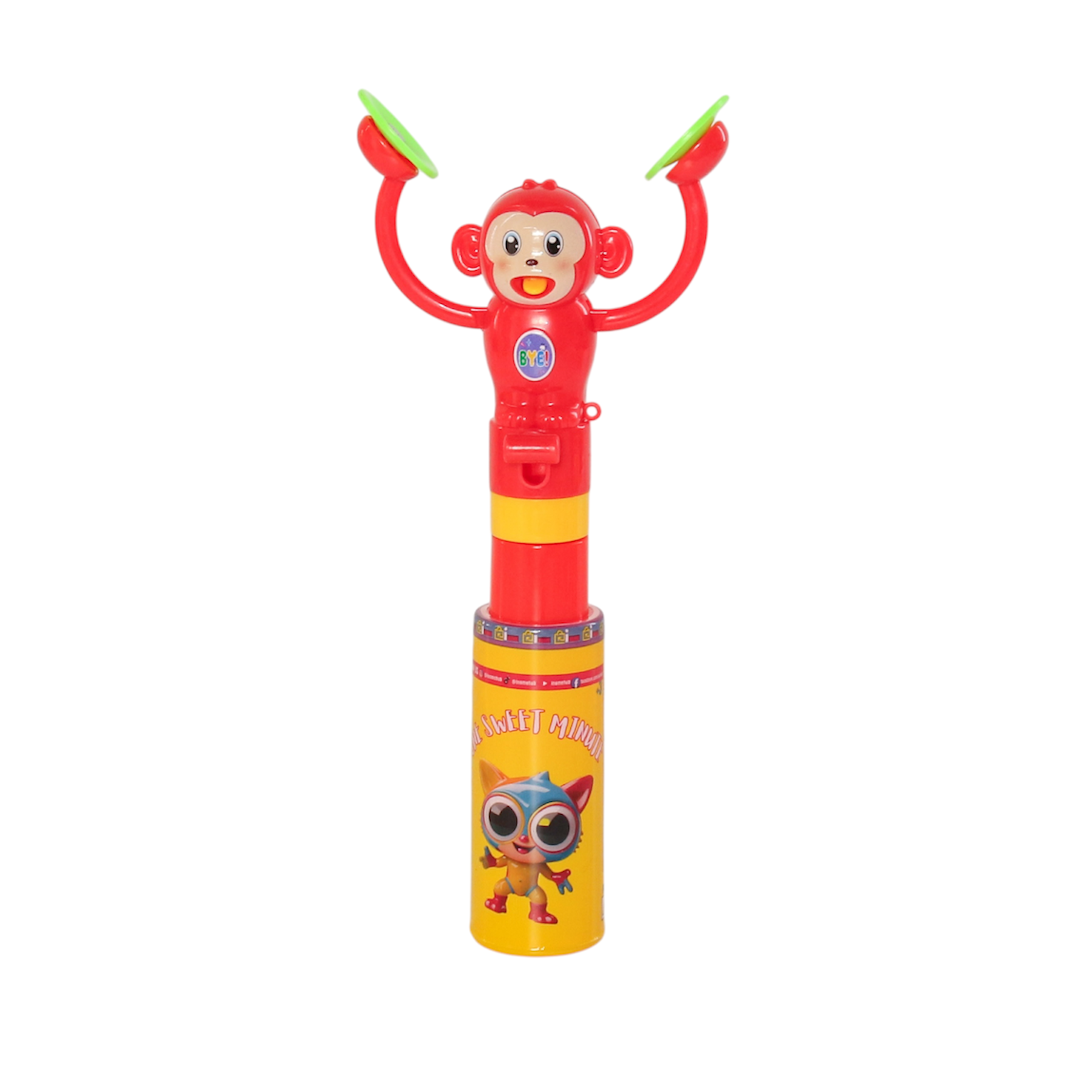 One Sweet Minute Candy Tube with Toy Top 20g - Pack of 50
