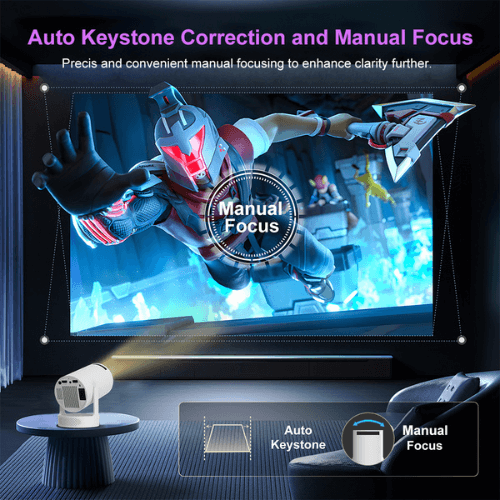 Smart Dual-System Gaming Projector