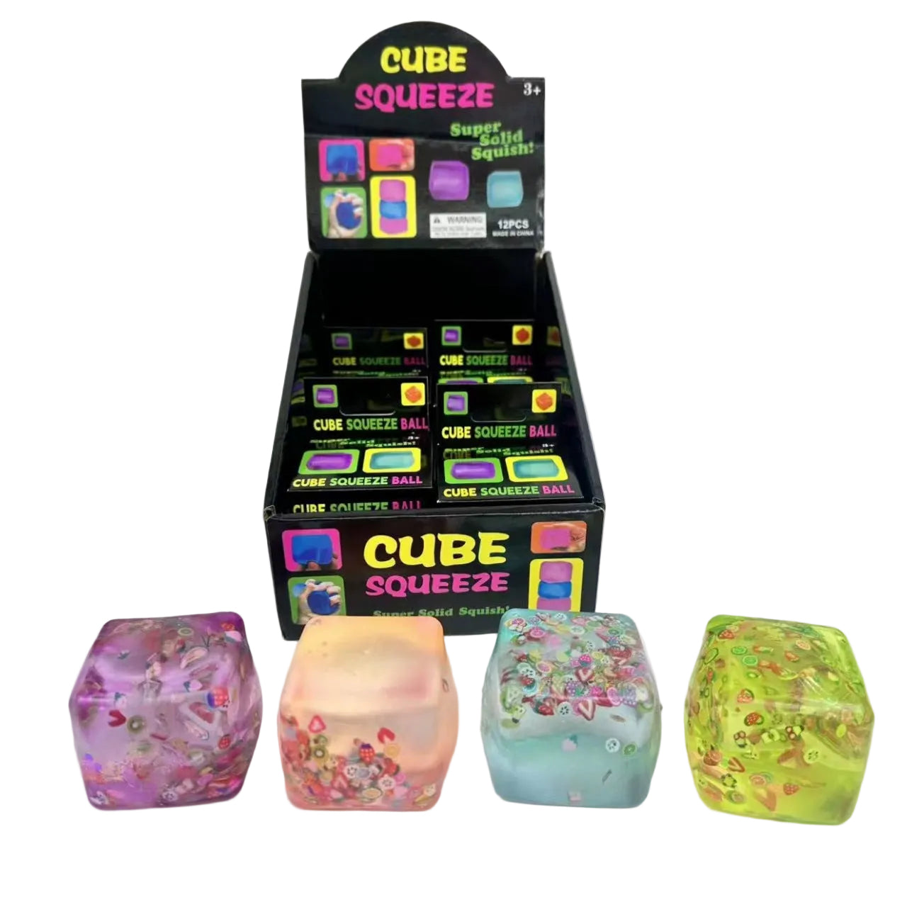 Maltose Fruit Cube Squishy 5cm