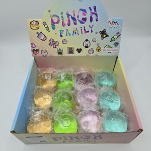 Pre-Order-Expected ship date: July 10-15 Medium Maltose Smooth Sugar Balls Decompression Squishy Toys - Box of 16 Pieces