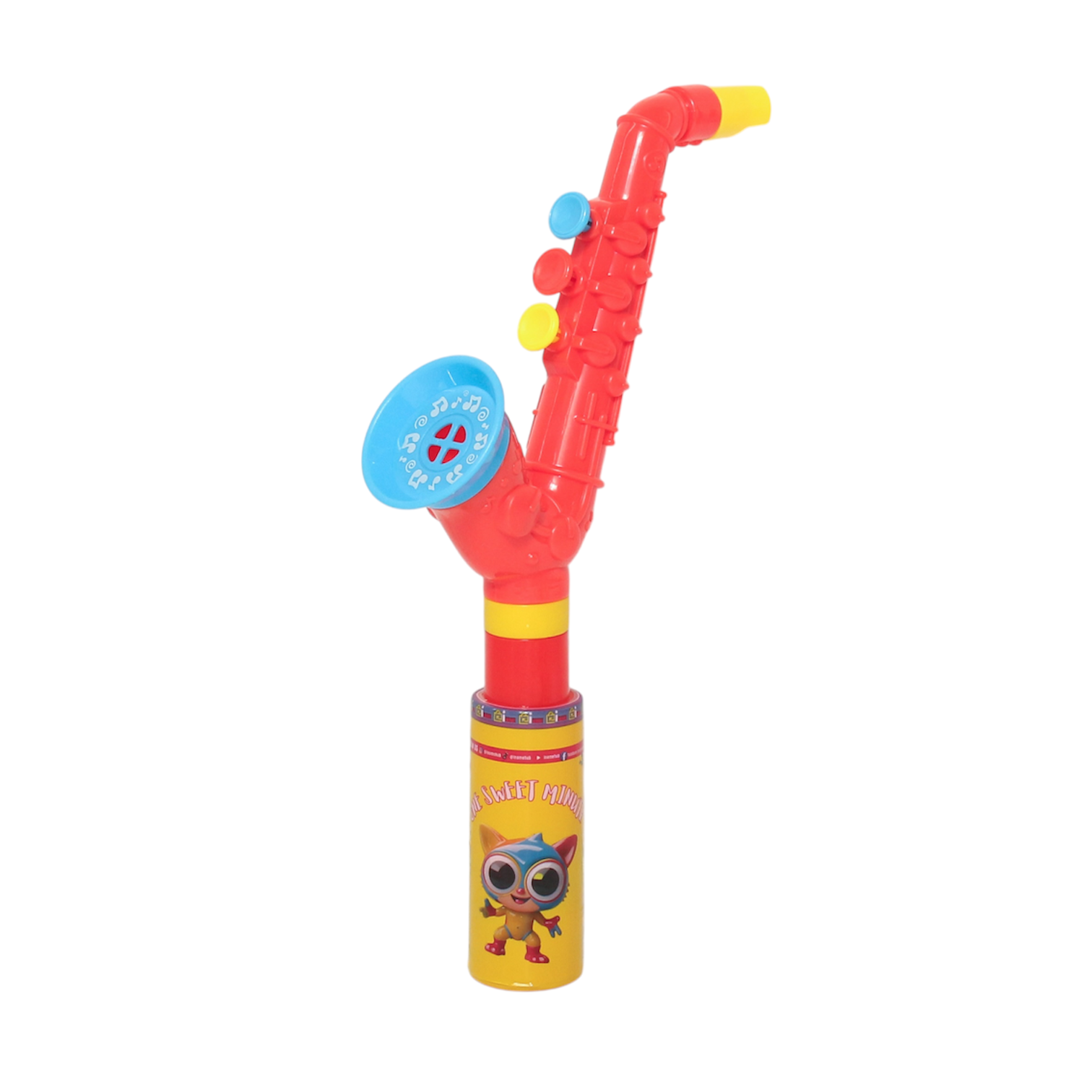 One Sweet Minute Candy Tube with Toy Top 20g - Pack of 50